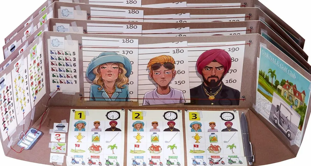 Hot Haba Detektivspil The Key - Mord i golfklubben