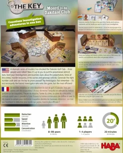 Hot Haba Detektivspil The Key - Mord i golfklubben