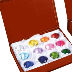 Diamanter Ø3 cm. - Multi - 12 stk