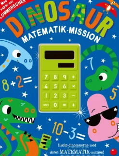 Sale Forlaget Bolden Dinosaur Matematik-mission inkl. lommeregner