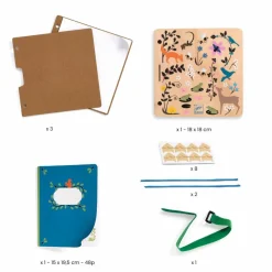 Clearance Djeco DIY - Lav din egen blomsterpresse