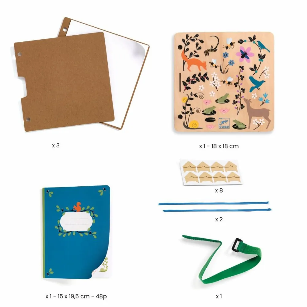 Clearance Djeco DIY - Lav din egen blomsterpresse