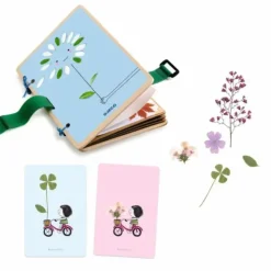 Outlet Djeco DIY - Lav kunstkort m. tørrede blomster