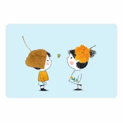 Outlet Djeco DIY - Lav kunstkort m. tørrede blomster