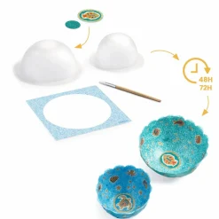 Outlet Djeco DIY - Lav papirskåle, Havet