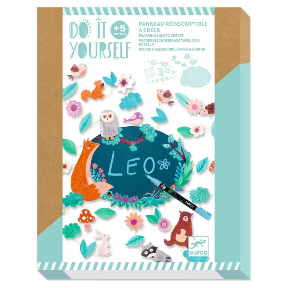 Best Djeco DIY navneskilt - Skoven
