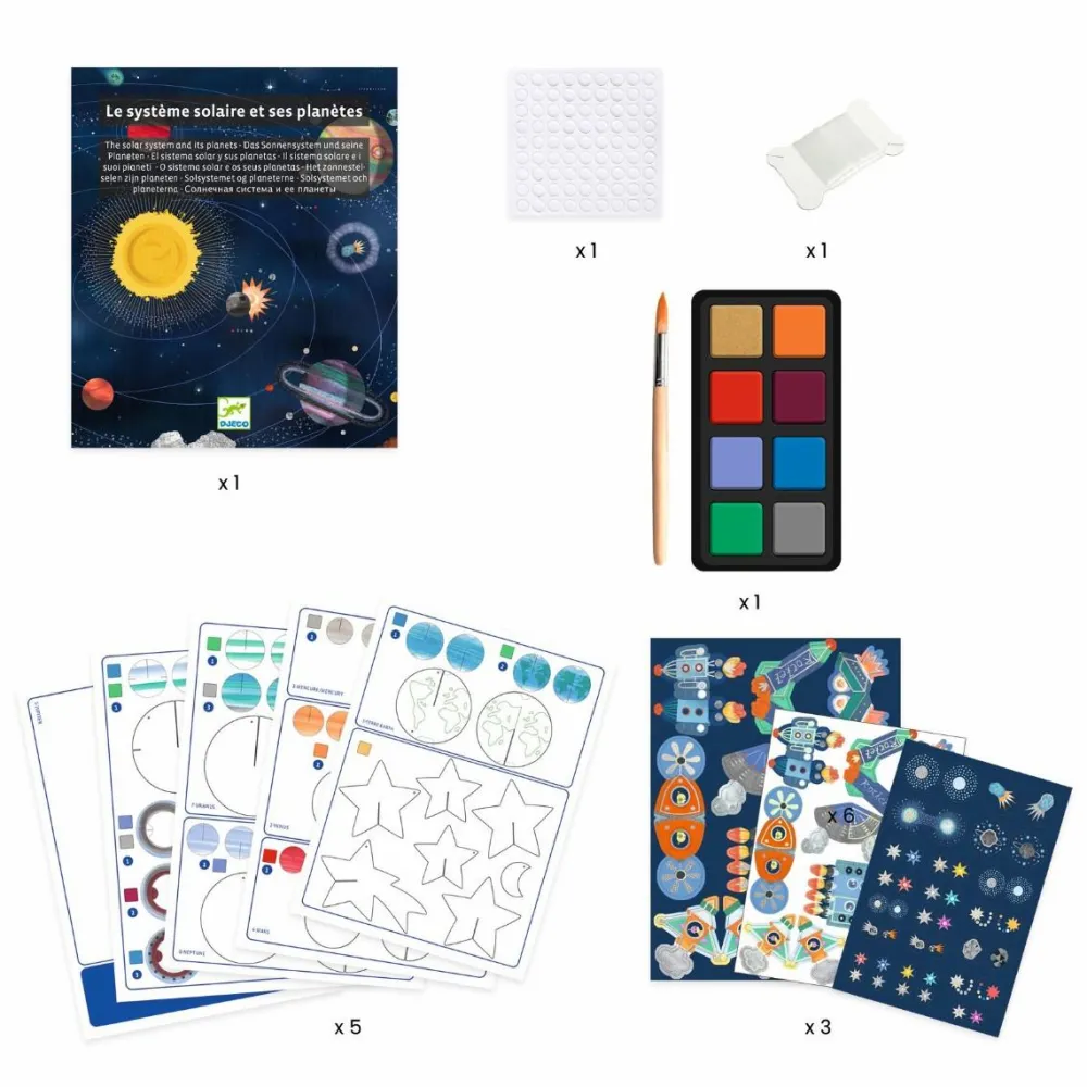 Outlet Djeco DIY uro - Solsystem