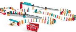 Hape Domino - Robotfabrikken, 122 dele
