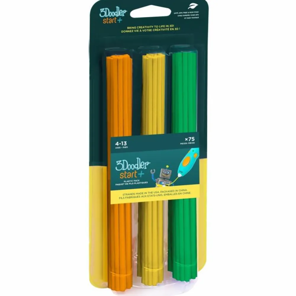 Best 3Doodler Start+ | Refill farvemix 2, 75 stk