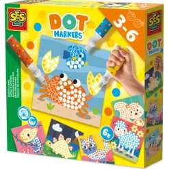 Outlet SES Creative Dot Markers XXL - Aktivitetskort
