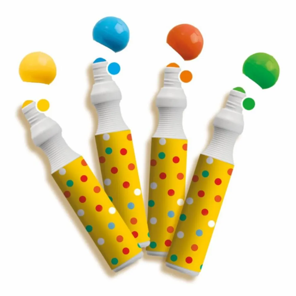 Online SES Creative Dot Markers XXL, 4 stk