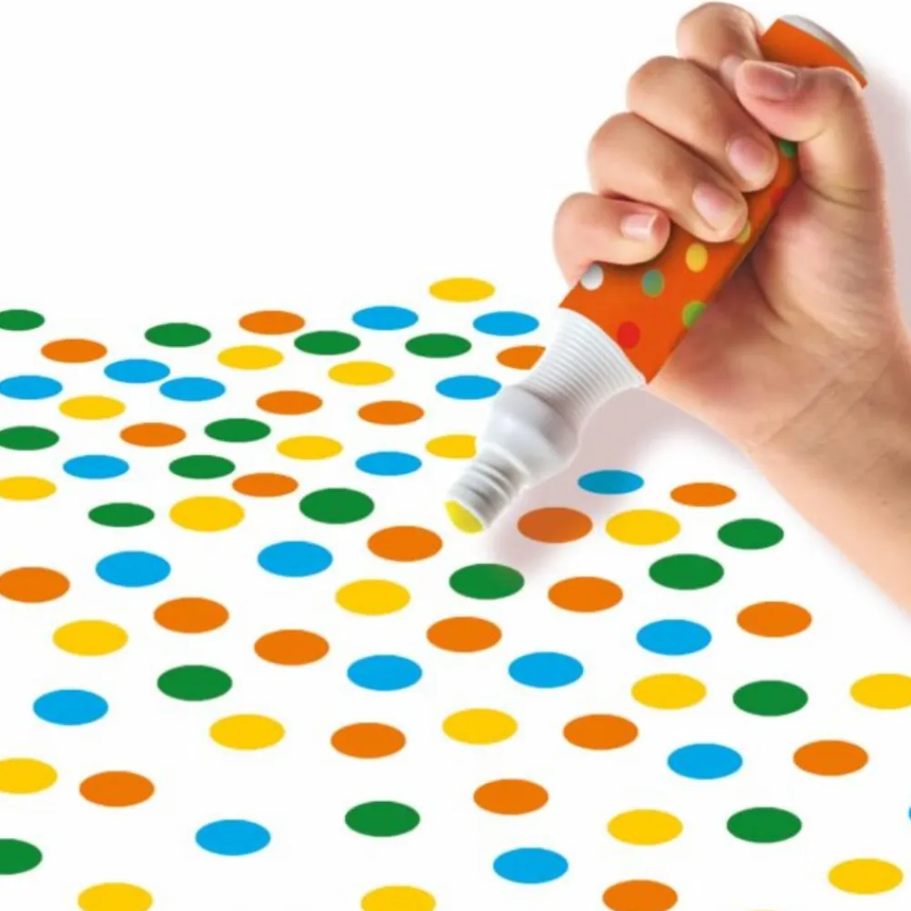 Online SES Creative Dot Markers XXL, 4 stk