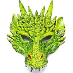Clearance Great Pretenders Dragemaske - Grøn