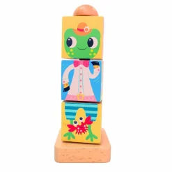 Best edushape Dreje-klodspuslespil - Skøre dyr