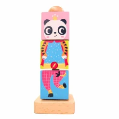 Best edushape Dreje-klodspuslespil - Skøre dyr