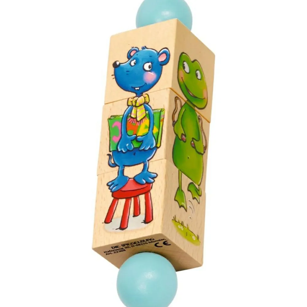 Online Spiegelburg Dreje-puslespil af træ - 7 søde venner