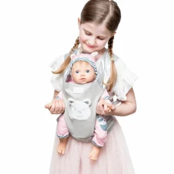 New Dukke tilbehør - Bæresele i stof, 45 cm