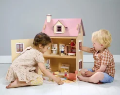 Hot Tender Leaf Dukkehus - Foxtail Villa (inkl. møbler)