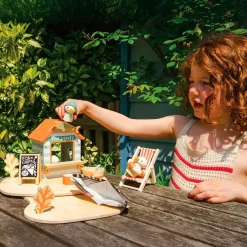 Hot Tender Leaf Dukkehus - Mågernes strandhytte