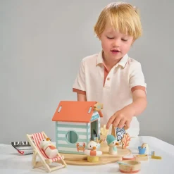 Hot Tender Leaf Dukkehus - Mågernes strandhytte