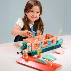 Hot Tender Leaf Dukkehus - Oddernes husbåd