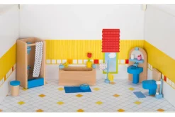 Discount goki Dukkehus tilbehør - Badeværelse, moderne