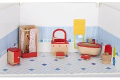 goki Dukkehus tilbehør - Badeværelse, klassisk