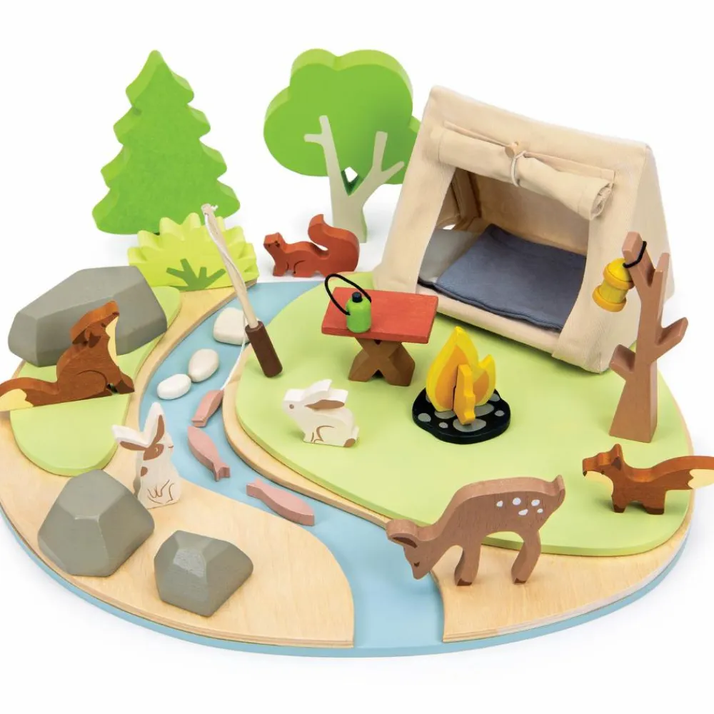 Best Tender Leaf Dukkehus tilbehør - Camping