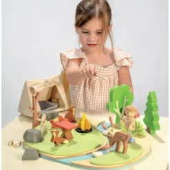 Best Tender Leaf Dukkehus tilbehør - Camping