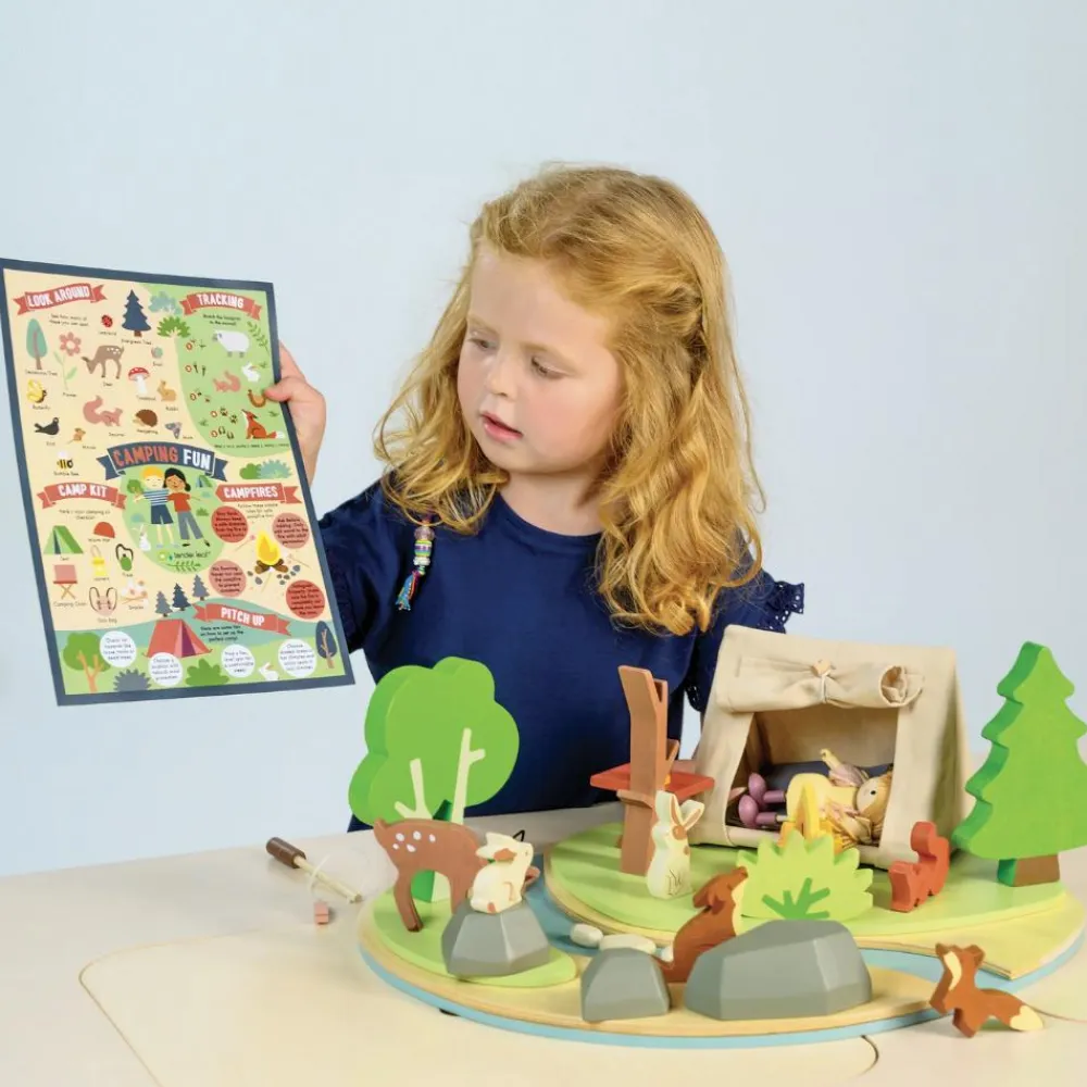 Best Tender Leaf Dukkehus tilbehør - Camping