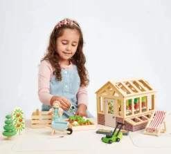 Clearance Tender Leaf Dukkehus tilbehør - Drivhus