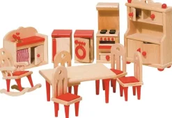 Hot goki Dukkehus tilbehør - Køkken, klassisk