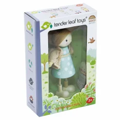 Discount Tender Leaf Dukkehusfigur - Fru Goodwood og baby