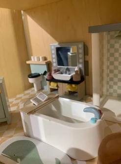 Hot Tender Leaf Dukkehusmøbler - Badeværelse