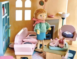 New Tender Leaf Dukkehusmøbler - Dagligstue