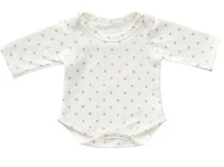 Discount byASTRUP Dukketøj - Langærmet body m. prikker - Flere str.