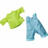 Sale Haba Dukketøj - Overalls & t-shirt, 32 cm