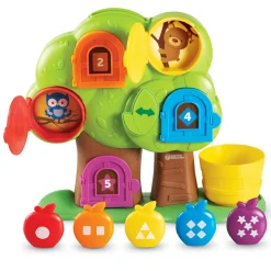 Online Learning Resources Dyretræet - Lær om form, farve og tal