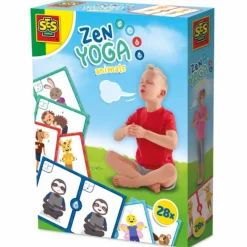 Outlet SES Creative Dyreyoga med 28 kort