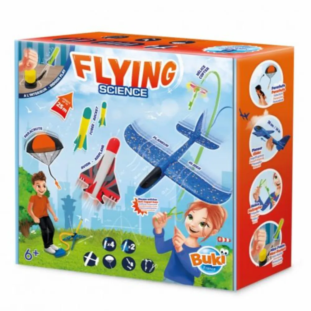Discount Buki France Eksperimenter med luft - Raketter & fly