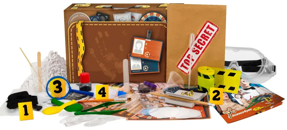 Discount Eksperimentsæt - Detektiv laboratoriet
