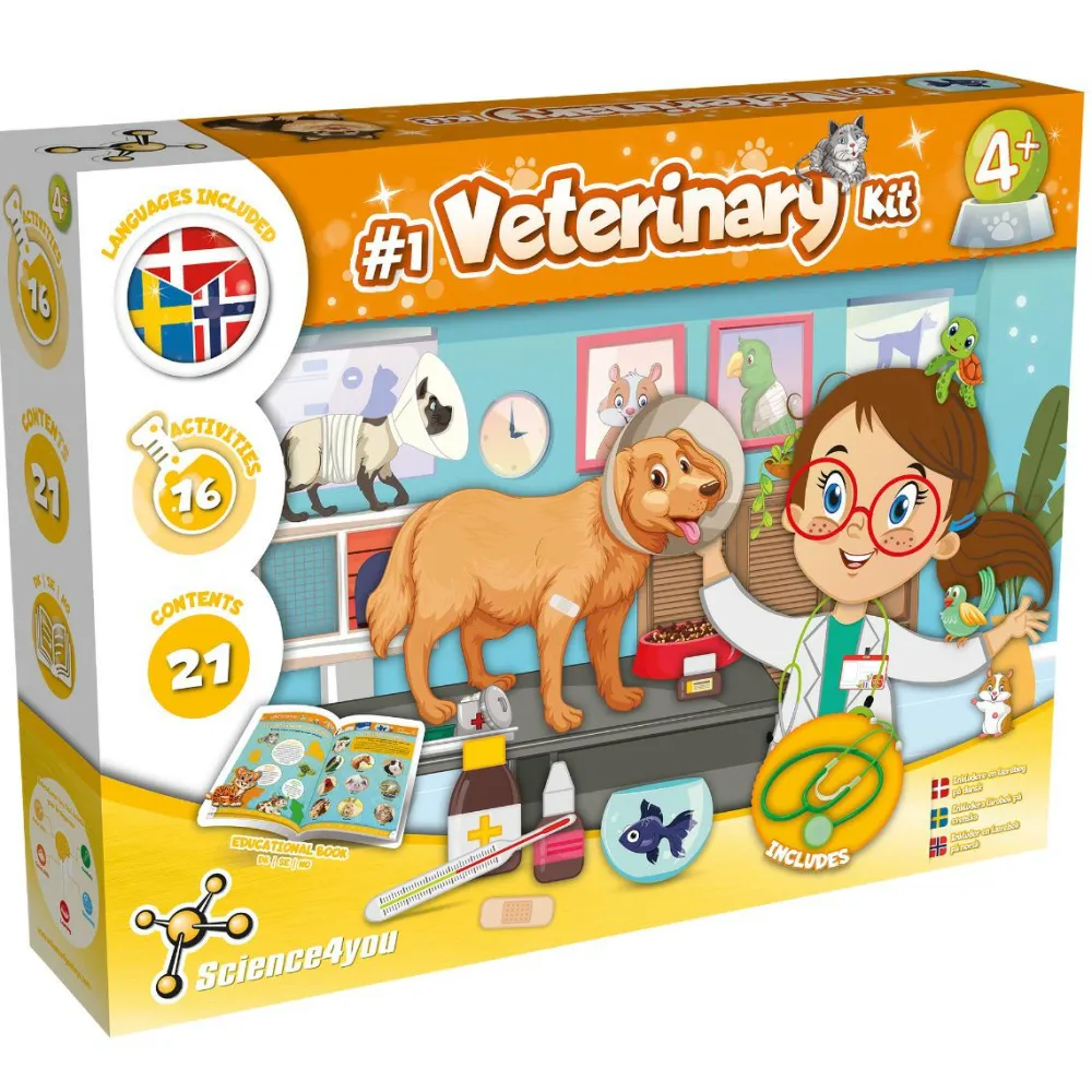 Discount Eksperimentsæt - Veterinærvidenskab