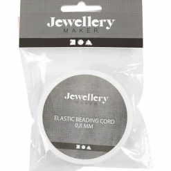 Creativ Company Elastiksnor til smykker Ø 0,8 mm - 10 meter