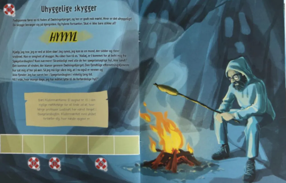 Discount Forlaget Bolden Escape klistermærkebog - Vraget i Spøgelsesbugten