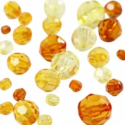 Clearance Creativ Company Facetperlemix - Gul, 45 gr.