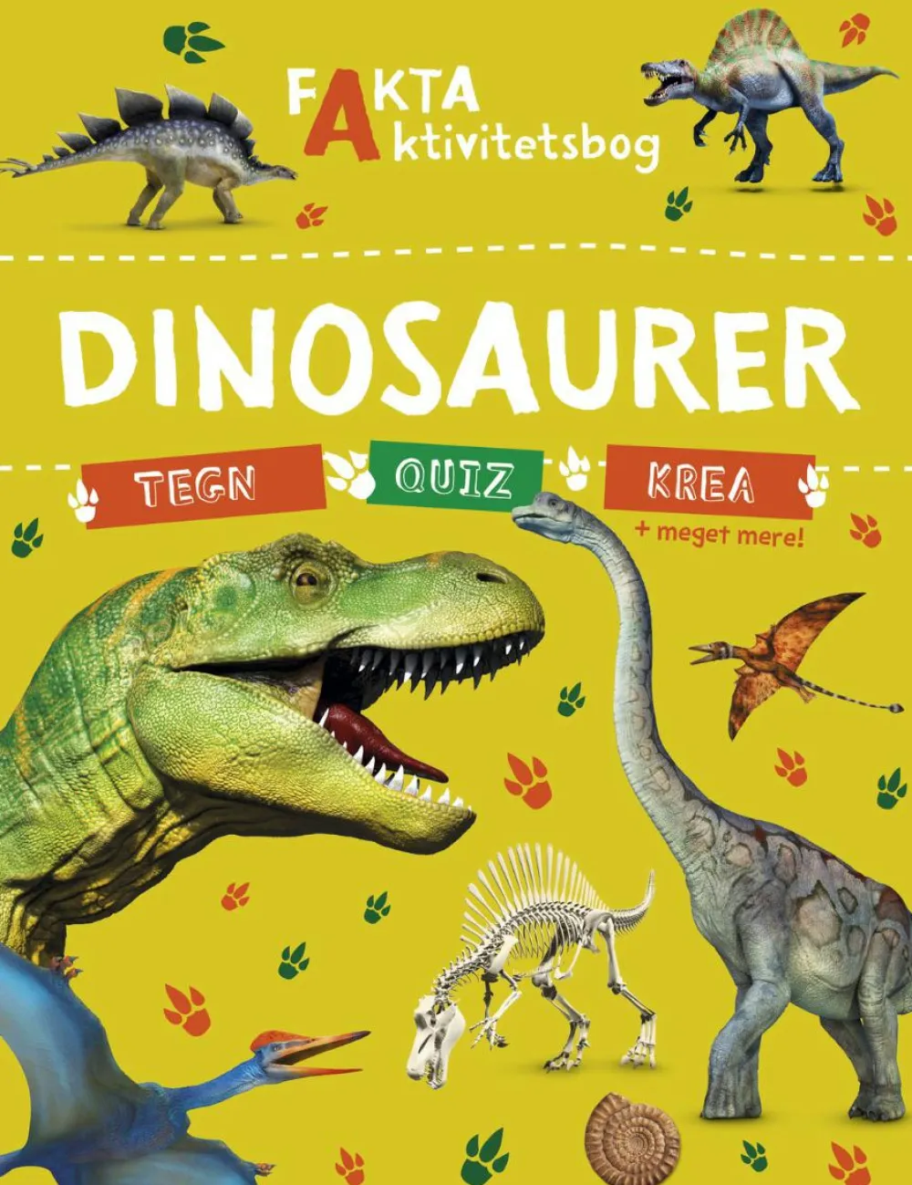 Best Forlaget Bolden Fakta-aktivitetsbog: Dinosaurer