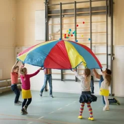 New BS Toys Faldskærm Ø 3 M - Inkl. 24 bolde