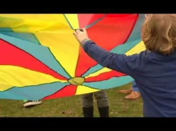 New BS Toys Faldskærm Ø 3 M - Inkl. 24 bolde