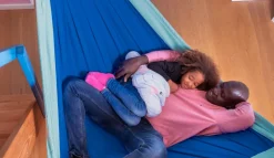 Discount La Siesta Familie- og terapihængekøje i økologisk bomuld