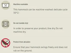 Discount La Siesta Familie- og terapihængekøje i økologisk bomuld